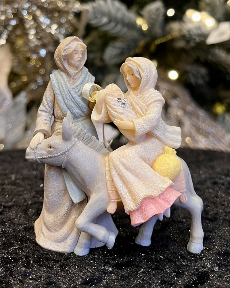 FOUNDATIONS - NATIVITY EPIC JOURNEY HANGING ORNAMENT 6015148