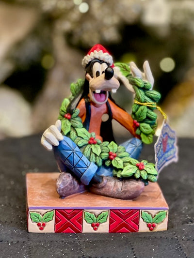 JIM SHORE DISNEY TRADITIONS - GOOFY CHRISTMAS 6015011