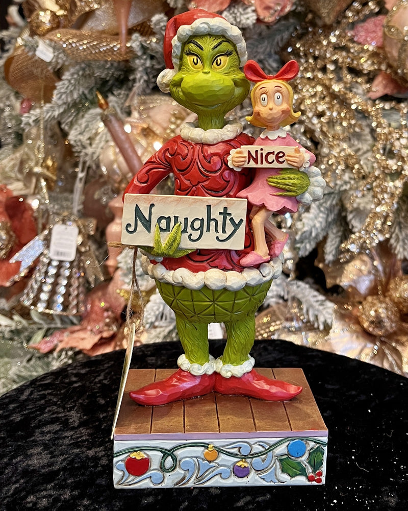 JIM SHORE GRINCH & CINDY LOU NAUGHTY NICE 6015212