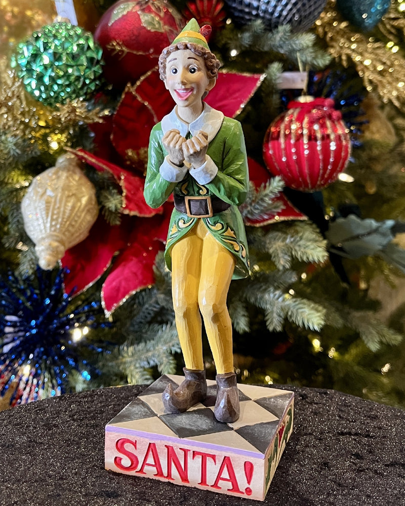 ELF BY JIM SHORE - EXCITED BUDDY THE ELF 6015725