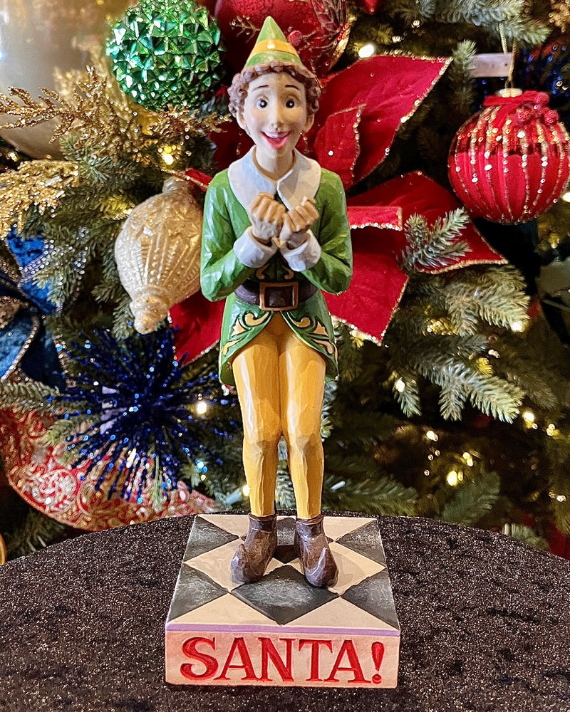 ELF BY JIM SHORE - EXCITED BUDDY THE ELF 6015725