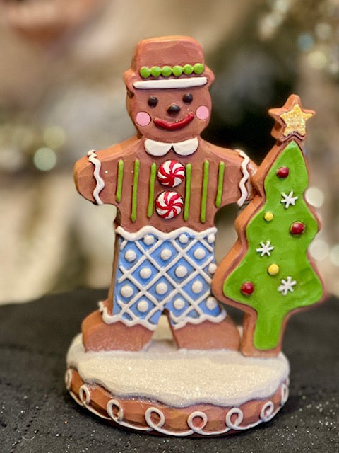 JIM SHORE HWC BAKING SPIRITS BRIGHT - GINGERBREAD GENT 6015452