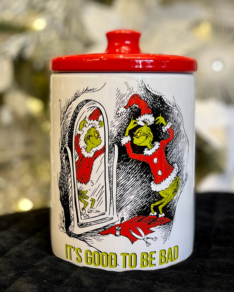 DEPT 56 GRINCH COOKIE JAR 6015780