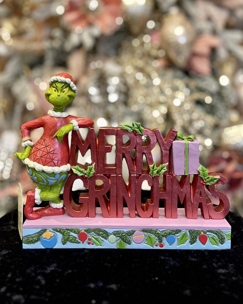 JIM SHORE MERRY GRINCHMAS WORD 6015221