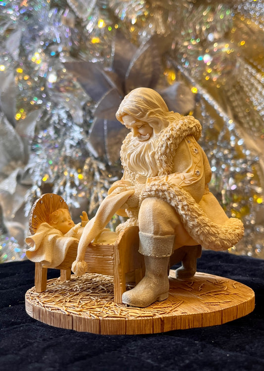 FOUNDATIONS - SANTA WITH BABY JESUS  6016861