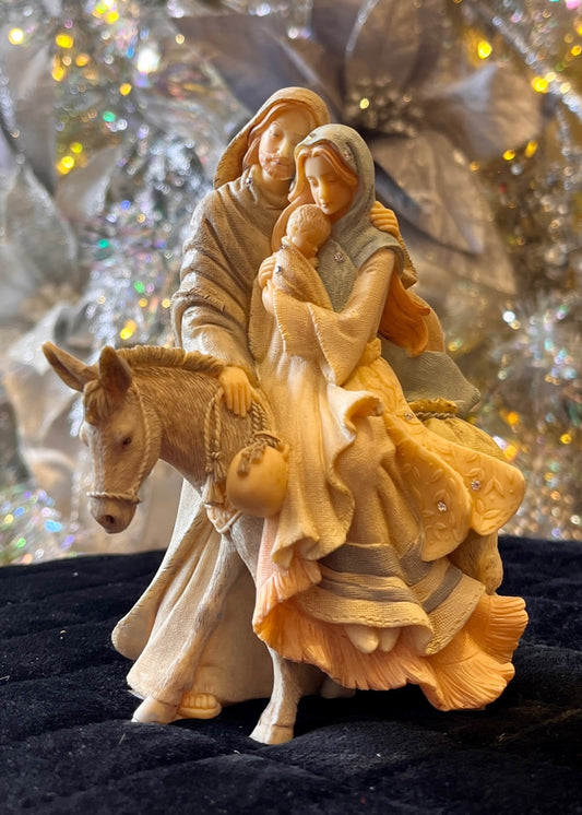FOUNDATIONS - HOLY FAMILY WITH DONKEY 6016864
