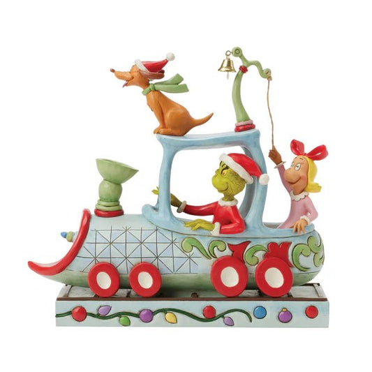 JIM SHORE GRINCH - GRINCHY TRAIN 6017070