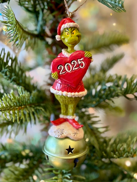 JIM SHORE GRINCH 2025 ORNAMENT 6017075
