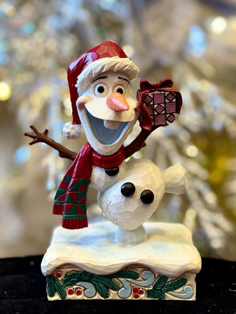 JIM SHORE DISNEY TRADITIONS - OLAF PERSONALITY POSE 6016888