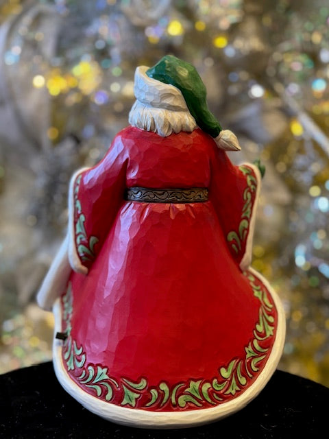 JIM SHORE HWC - SANTA MUSICAL WINTER SCENE 6017001