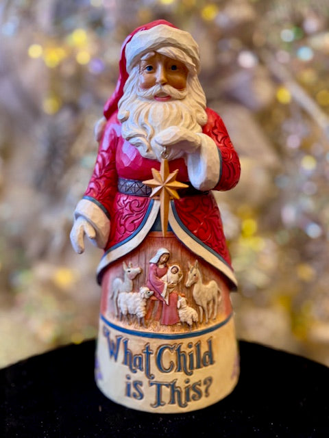 JIM SHORE HWC WHAT CHILD IS THIS 19TH ANNUAL SANTA SONG SERIES 6017010