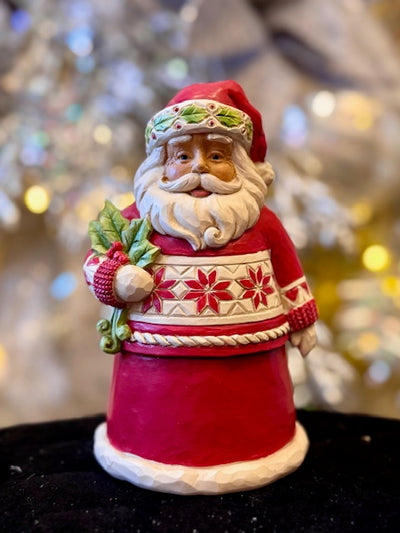JIM SHORE NORDIC NOEL PINT SIZE SANTA 6017047