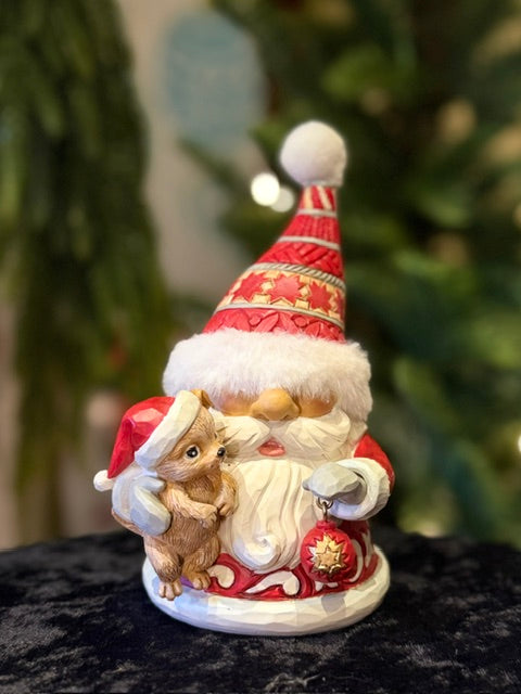 JIM SHORE HWC - GNOME WITH PUPPY 6018890 