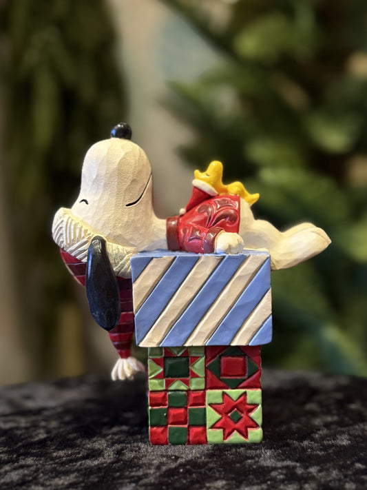 JIM SHORE - PEANUTS - SNOOPY AND WOODSTOCK DREAMING 6018683