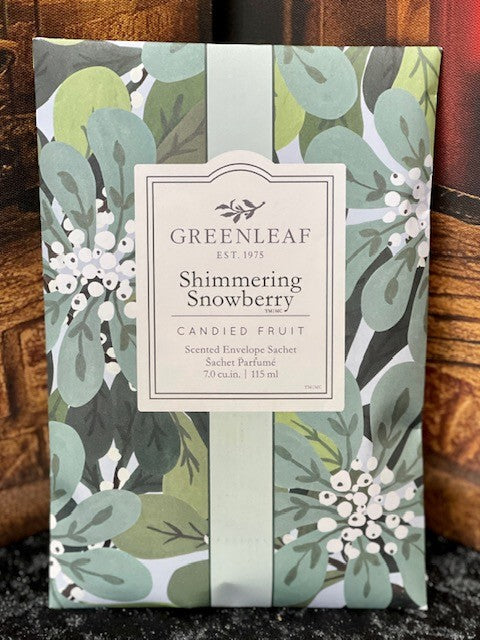 SHIMMERING SNOWBERRY SCENTED SACHET GL900558