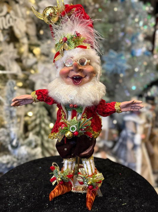 MARK ROBERTS - Small Jolly Holly Elf 51-64080