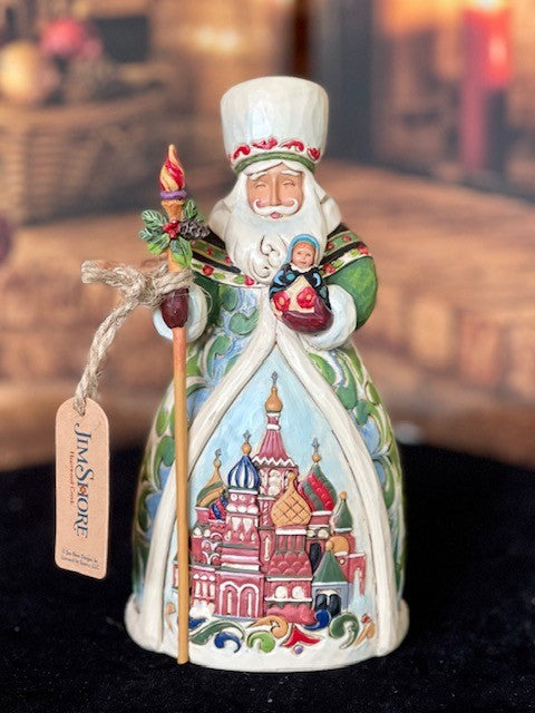 JIM SHORE HEARTWOOD CREEK - RUSSIAN SANTA 4017650