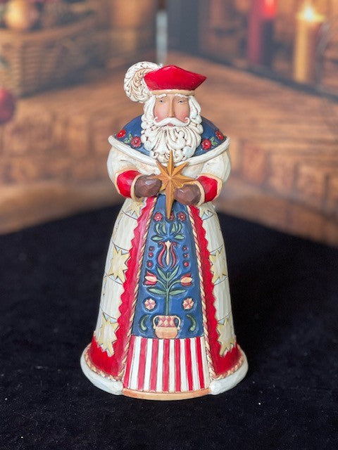 JIM SHORE HEARTWOOD CREEK POLISH SANTA