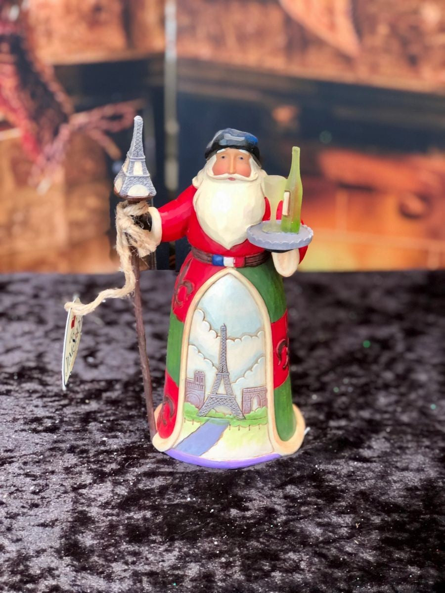 JIM SHORE HWC FRENCH SANTA 