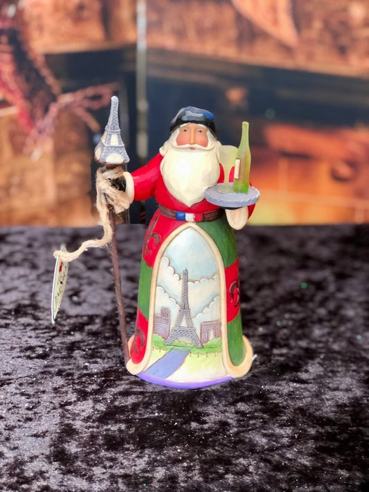 JIM SHORE HWC FRENCH SANTA 