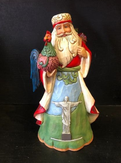JIM SHORE BRAZILIAN SANTA 4046767