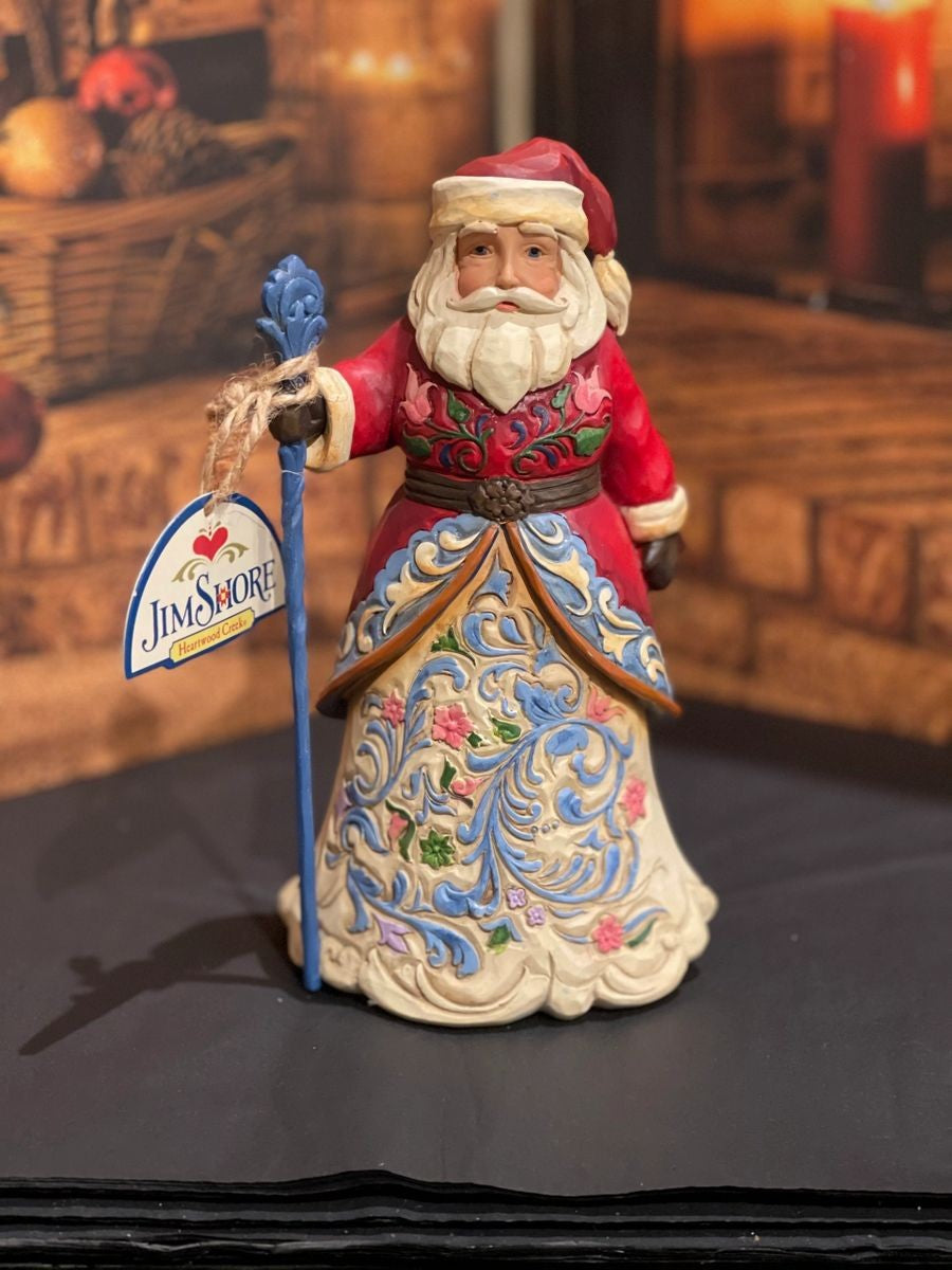 JIM SHORE NORWEGIAN SANTA 4053705 – MAKING SPIRITS BRIGHT