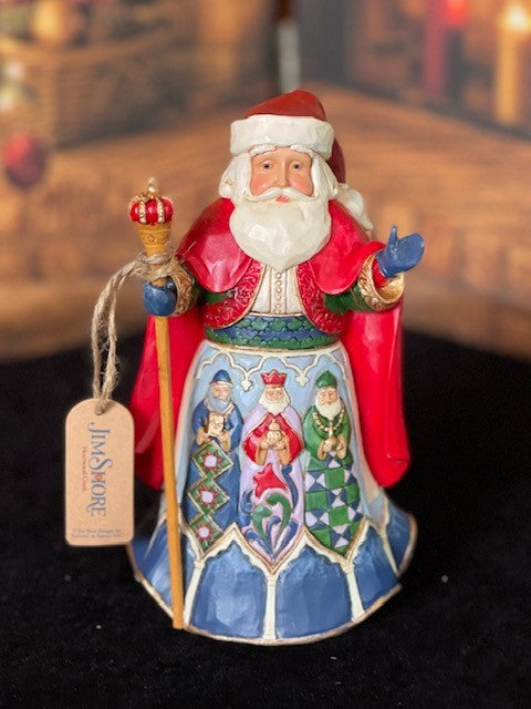 JIM SHORE HEARTWOOD CREEK - SPANISH SANTA 4053710