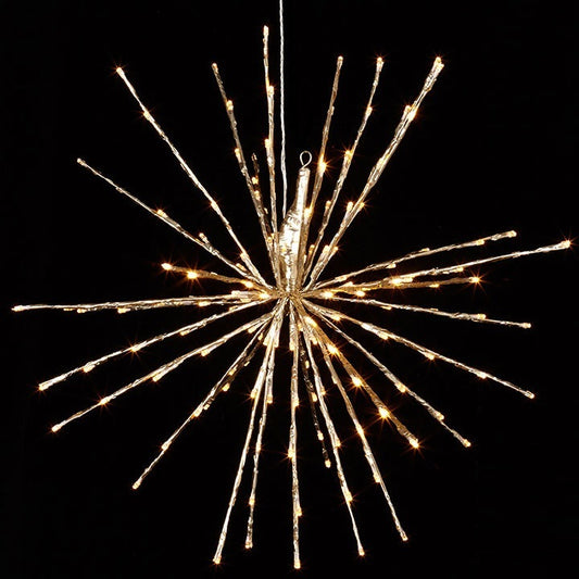 23 INCH LED LIGHTED CHAMPAGNE STARBURST 3837028WH