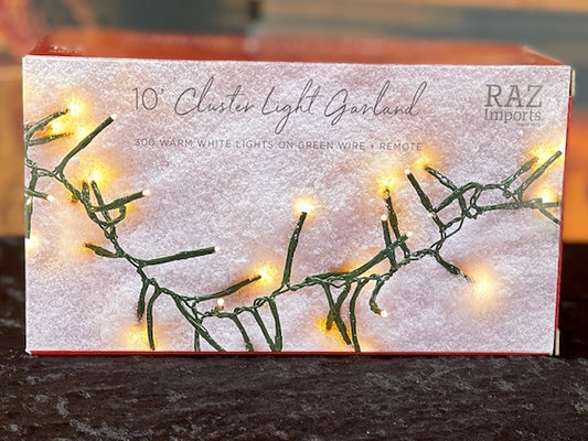 10FT CLUSTER LIGHT GARLAND