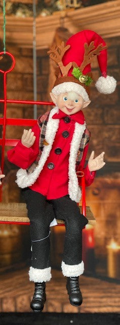 DONNER THE  ELF WITH REINDEER ANTLERS 4102446