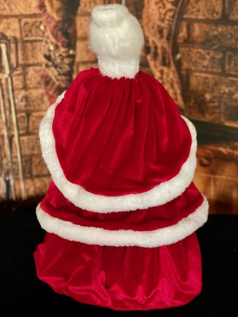 MRS CLAUS IN HOLIDAY COAT & FUR MUFF 4115506