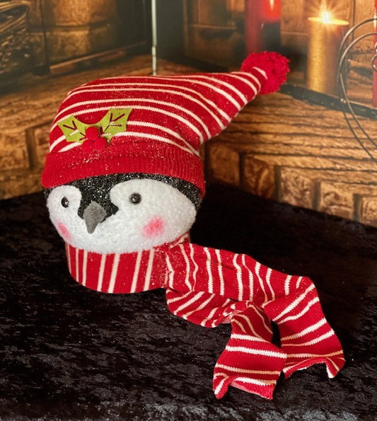 PENGUIN HEAD TREE TOPPER 4116505