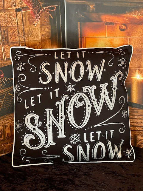 LET IT SNOW PILLOW 4121309