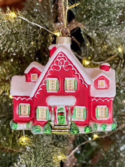 THE CLAUS HOUSE HANGING ORNAMENT 4123128