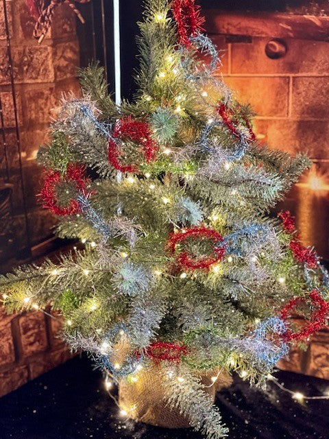 COUNTRY KITCHMAS - 6' TINSEL CHAIN GARLAND G4106688