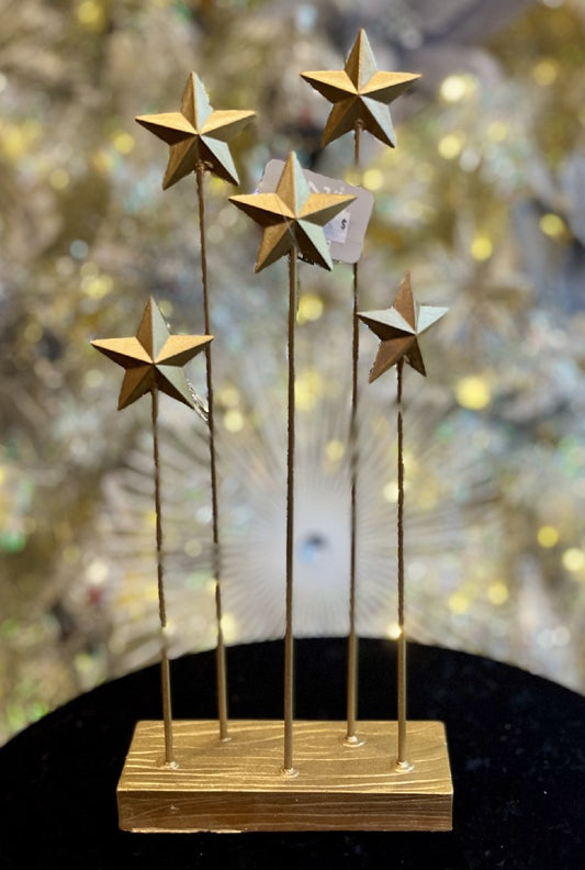 GOLD STAR TABLE PIECE 4111156
