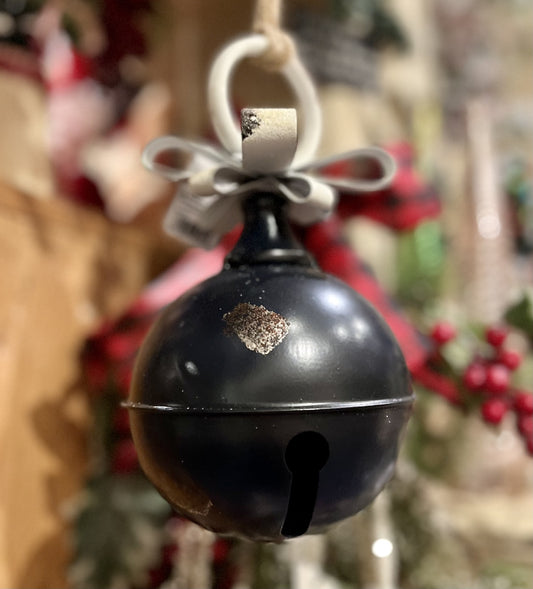7 INCH BLUE JINGLE BELL HANGING 4221327