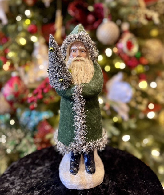 GREEN VELVET BELSNICKLE SANTA 4219116