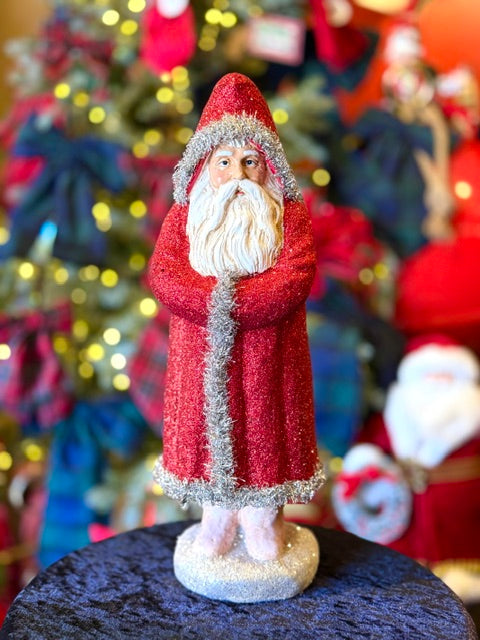 RED GLITTER BELSNICKLE SANTA 4619201