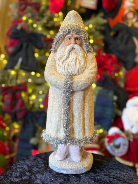 CREAM GLITTER BELSNICKEL SANTA 4619200