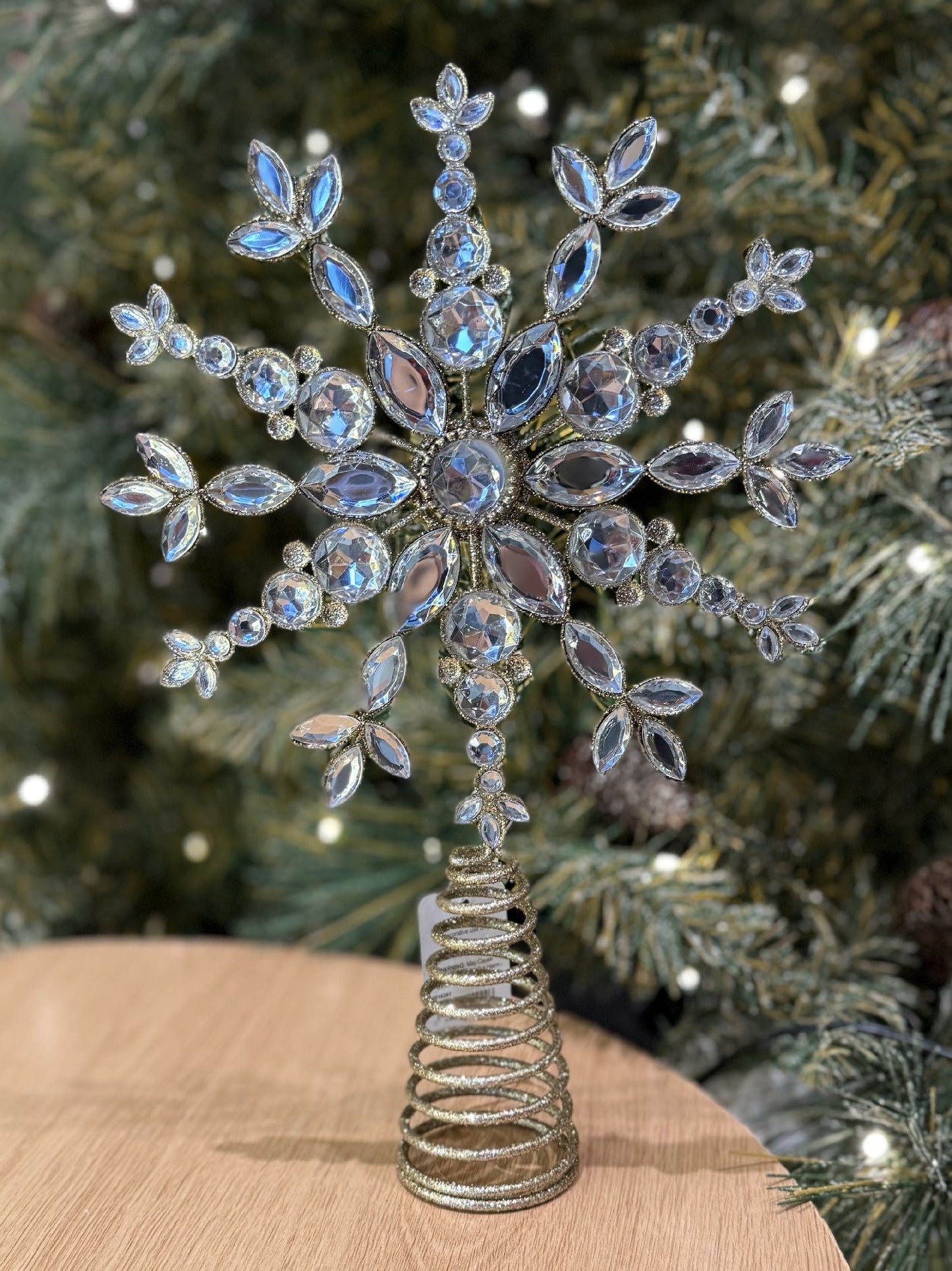 Jewelled Star Tree Topper 4516291