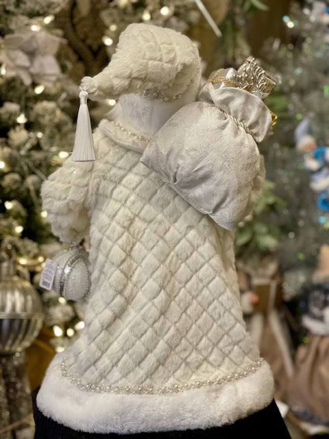 LUXE WHITE VELVET WITH EMBROIDERED COAT 4510479