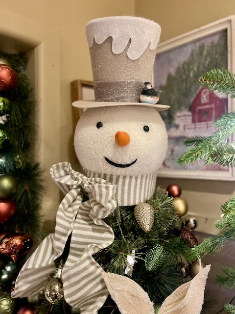 SNOWMAN TREE TOPPER 4416350