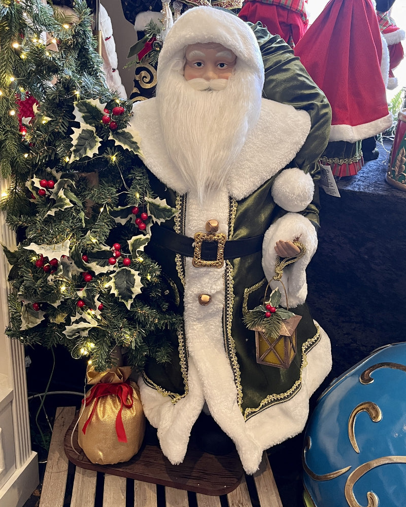 37" SANTA WITH LED TREE 4415594