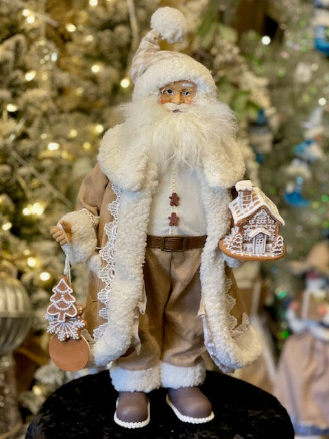GINGERBREAD LANE GINGHAM SANTA 4415585