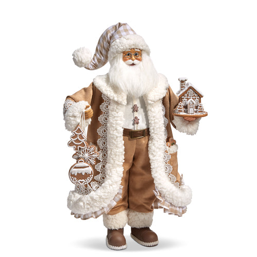 GINGERBREAD LANE GINGHAM SANTA 4415585