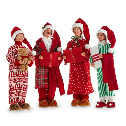 VINTAGE BEDTIME SET OF 4 CAROLERS 4322103