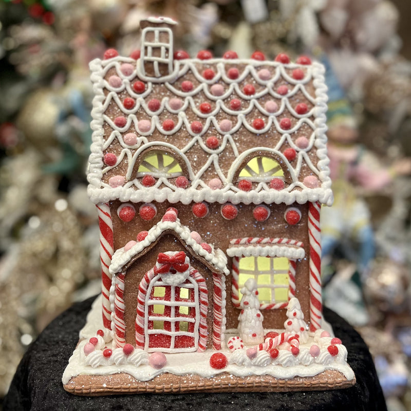 GINGERBREAD HOUSE LED 12 INCH 4316086