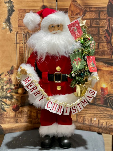 MERRY CHRISTMAS SANTA 19 INCH 4215515