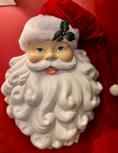 SANTA FACE WALL ART 21INCH 4210281